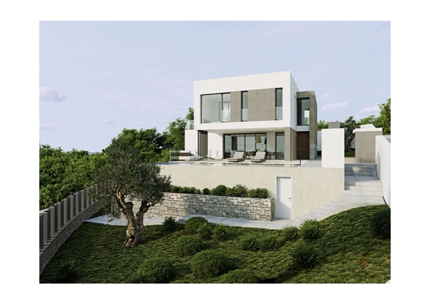 Espectacular villa de lujo de nueva construcción a la venta en Moraira